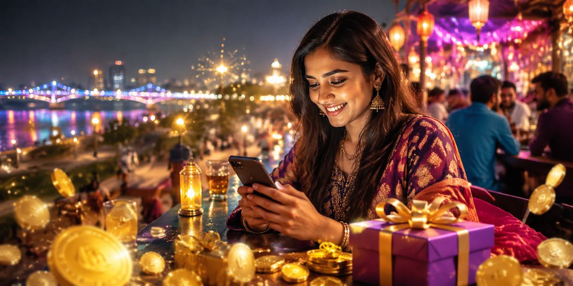 Evening cricket betting at Ahmedabad riverfront market